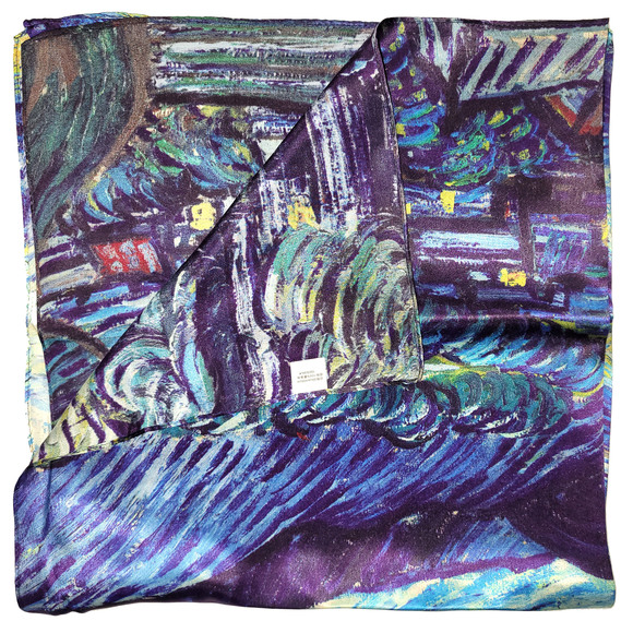 NWT Genuine 100% Mulberry Silk Satin Scarf 25"x25" Medium Square Shawl Wrap 5710 - Picture 2 of 7